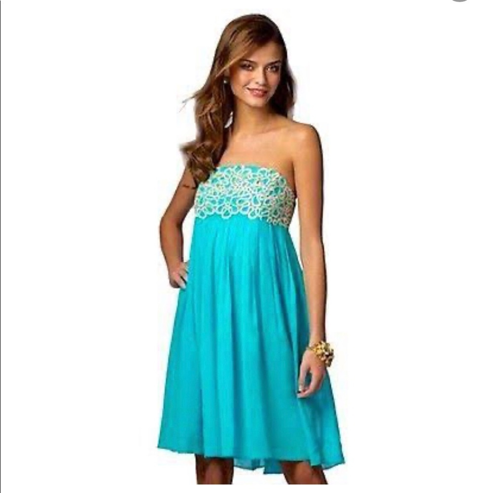 lilly pulitzer jillie chiffon dress size 4